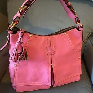 Dooney and Bourke Florentine Leather Kingston Hobo